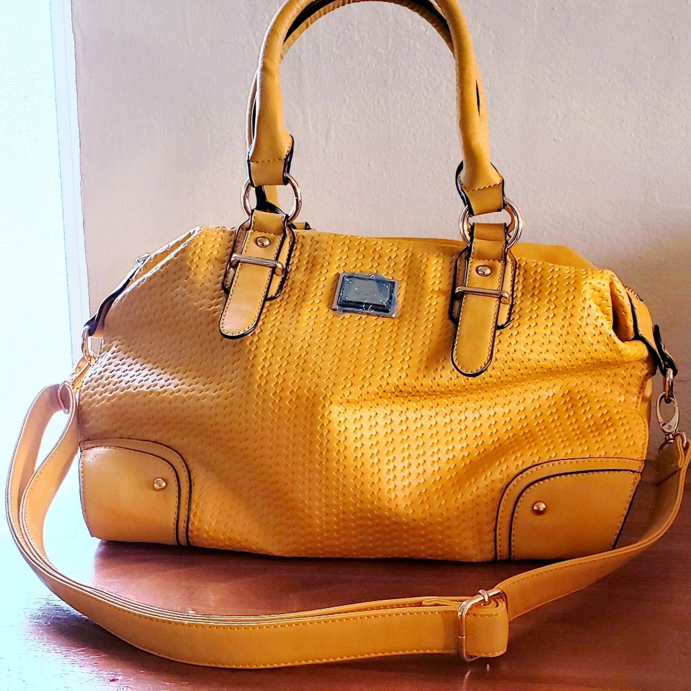 CLN Mustard Satchel